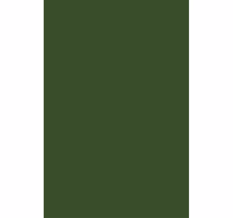 Groene minimalistische tint verduisterend rolgordijn - TenStickers