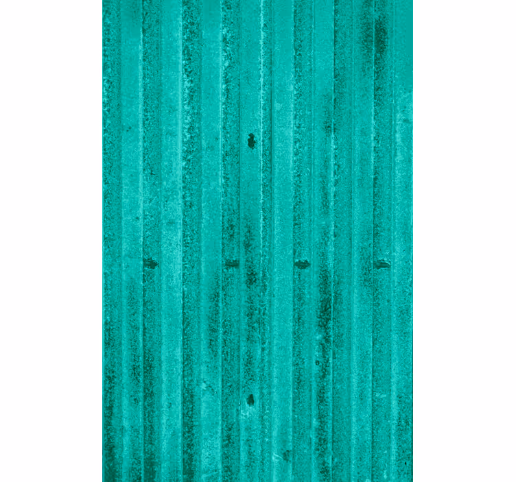 Rolgordijn woonkamer mint metallic - TenStickers