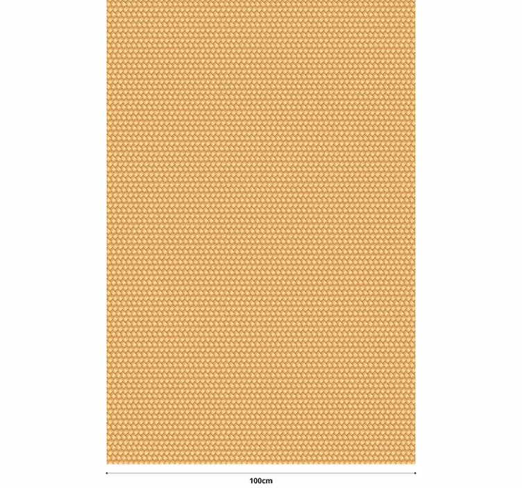 Rolgordijn riet textuur beige - TenStickers