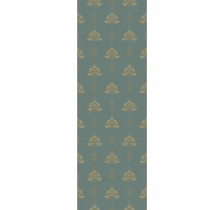 Klassiek jugendstil patroon rolgordijn - TenStickers