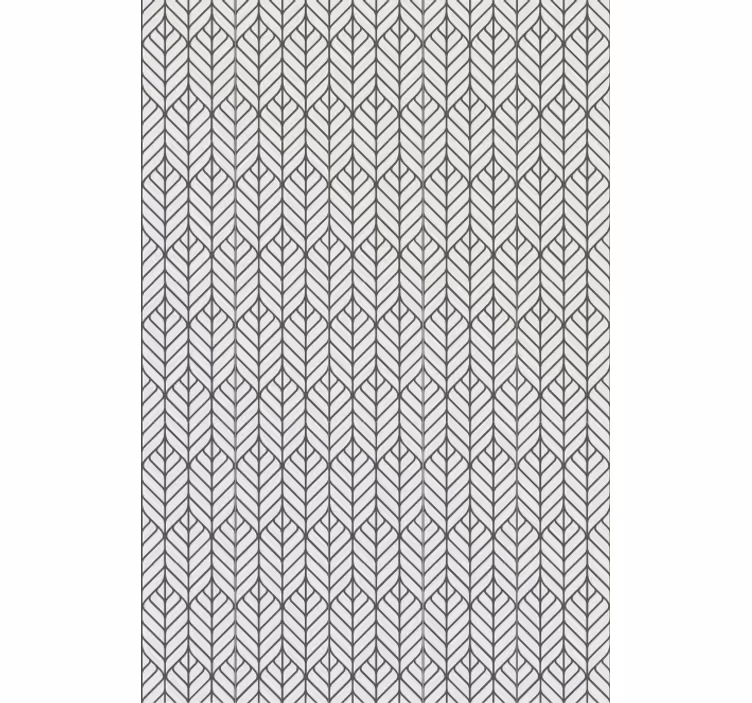 Elegant visgraatpatroon rolgordijn - TenStickers