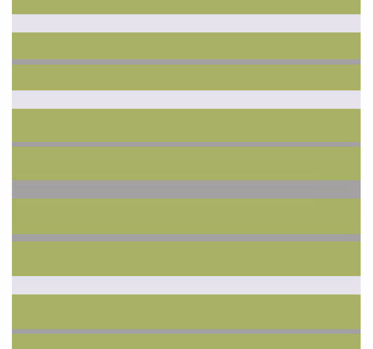Grijs en groen gestreept patroon elegant raambekleding - TenStickers