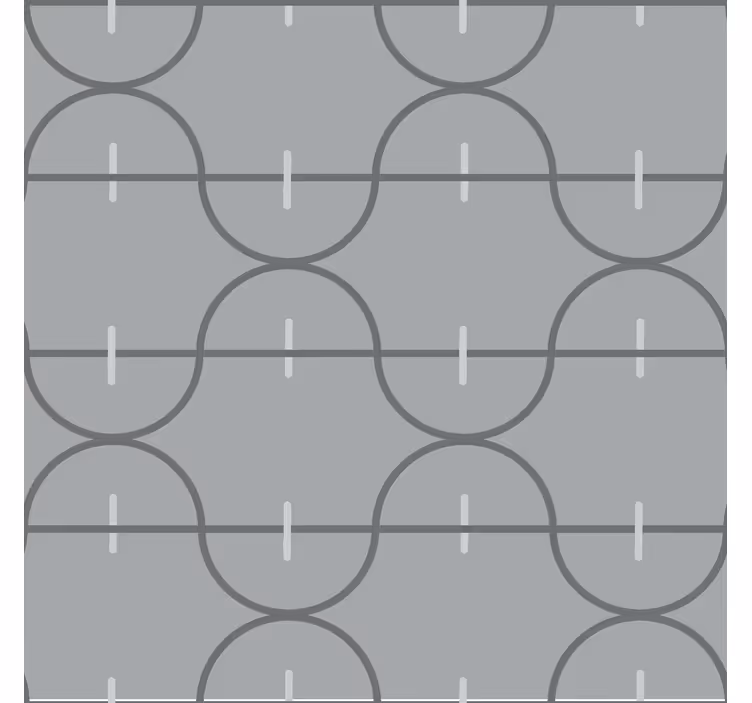 Onregelmatig gestreept patroon elegant raambekleding - TenStickers
