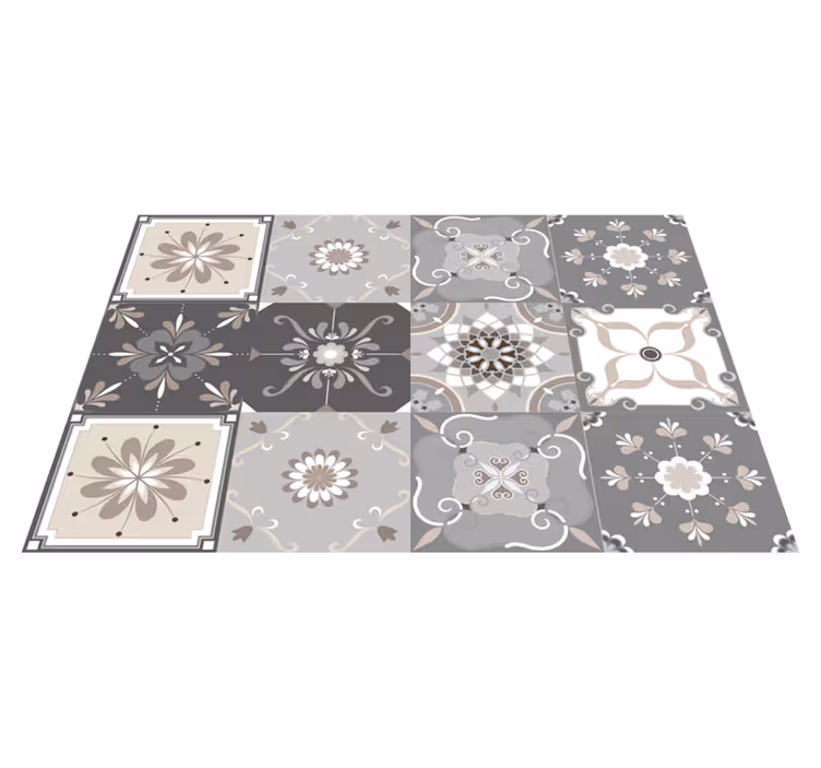 Bloemhydraulica originele placemat - TenStickers