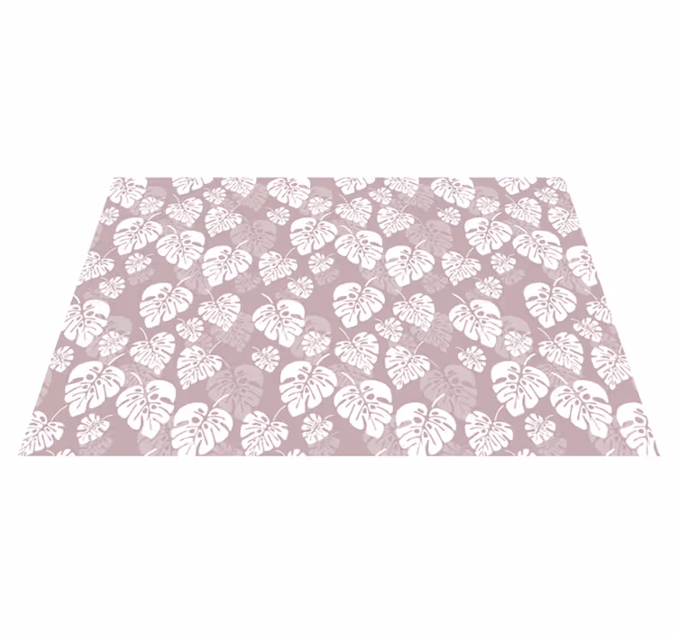 Placemat tropisch blad ontwerp - TenStickers