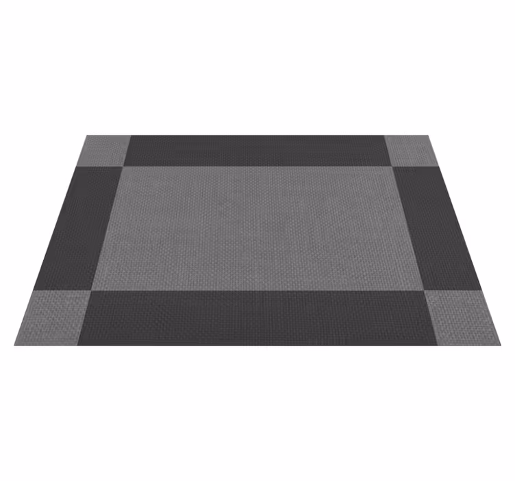 Grijze achtergrond elegante stijl elegante placemats - TenStickers