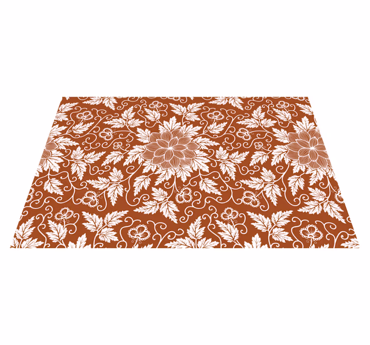 Placemat met bloemenprint oppervlak - TenStickers