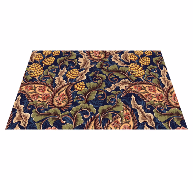Originele placemat bloemenkunstpatroon - TenStickers