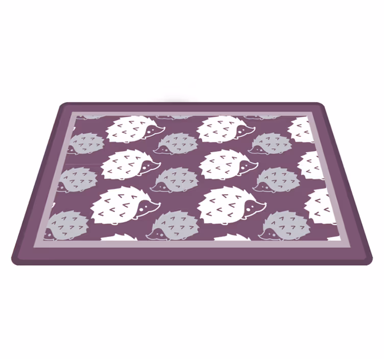 Originele placemat met egeltjesstructuur - TenStickers