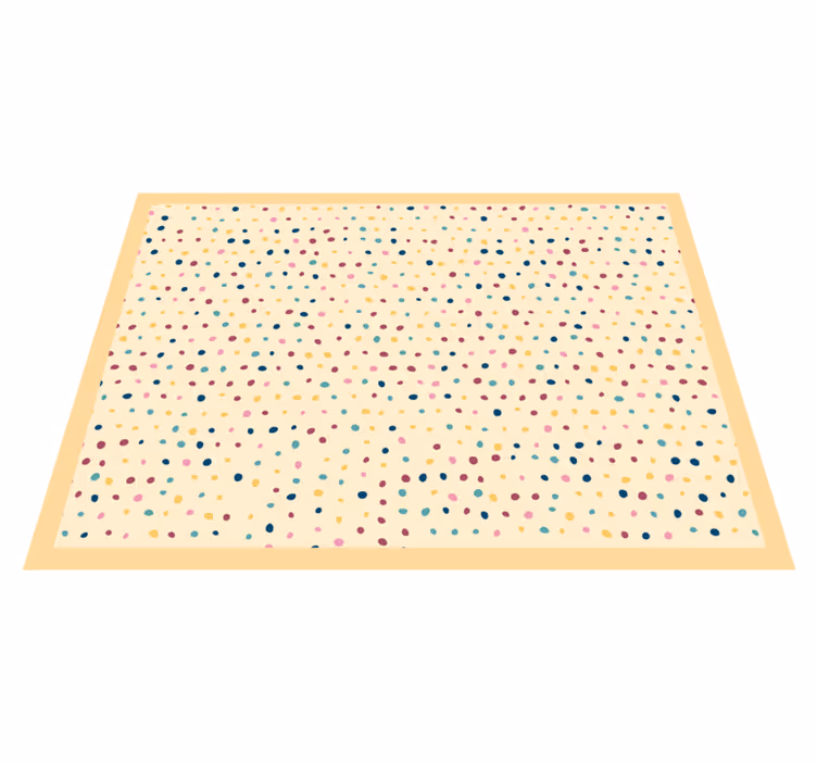 Placemat met stippenpatroon - TenStickers