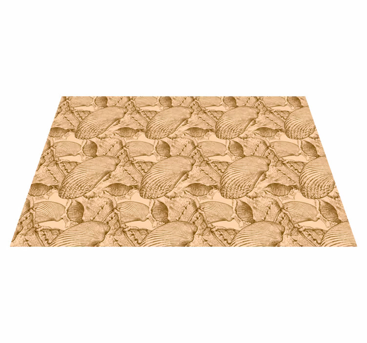 Placemat met schelpenstructuur oppervlak - TenStickers