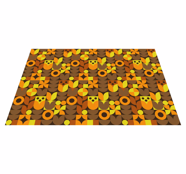 Originele placemat kleurrijke geometrische patronen - TenStickers