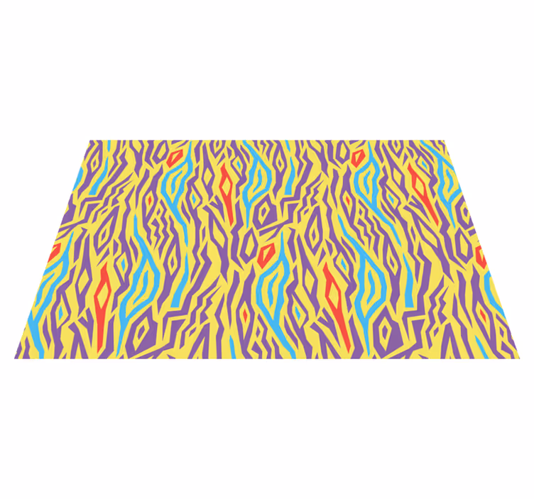 Placemat kleurrijk abstract patroon - TenStickers