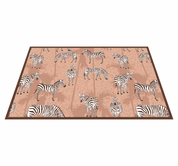 Originele placemat zebra print stijl - TenStickers