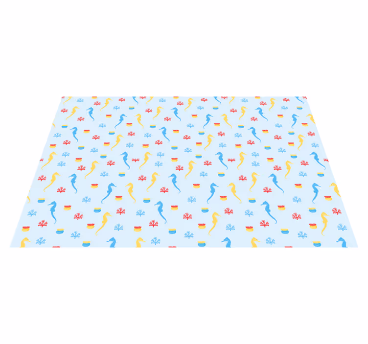 Originele placemat kleurrijk onderwaterpatroon - TenStickers