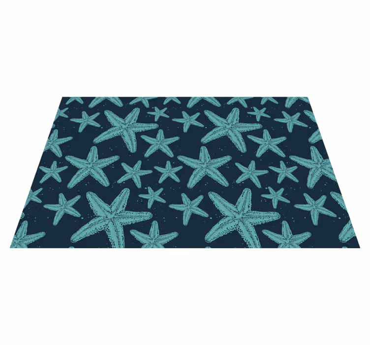 Originele placemat sterrenpatroon - TenStickers