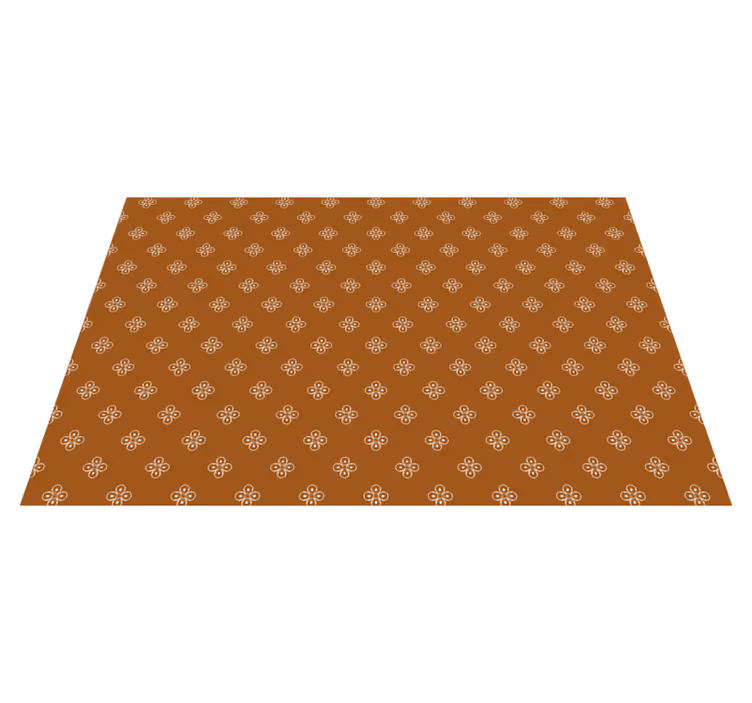 Placemat elegante bloemenstijl - TenStickers