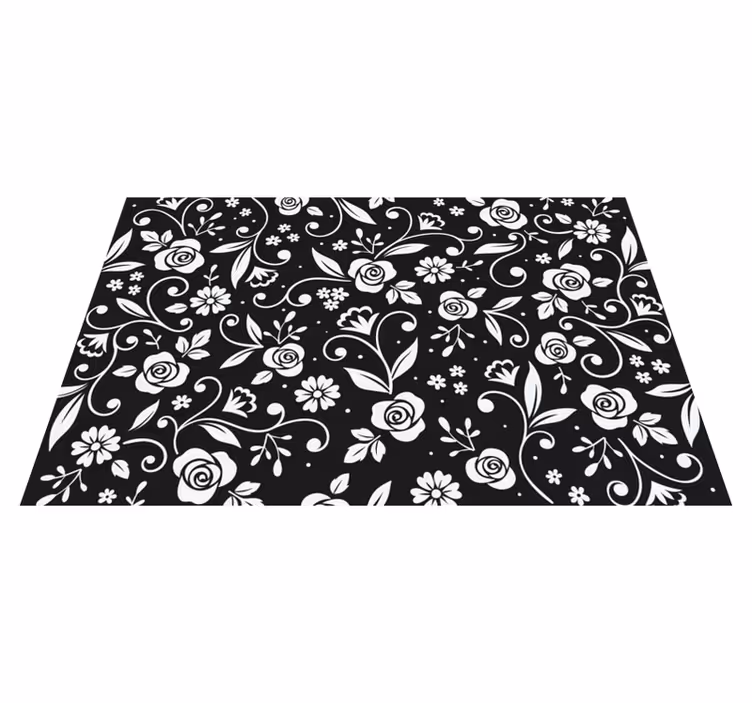 Placemat botanisch motief oppervlak - TenStickers