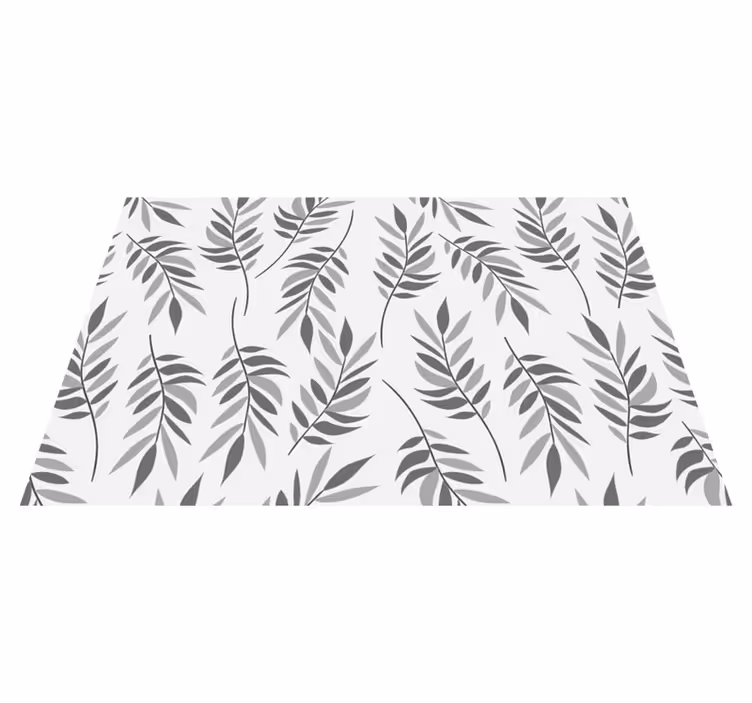 Placemat elegant bladerenpatroon - TenStickers