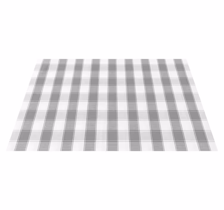 Placemat klassiek geruit patroon - TenStickers