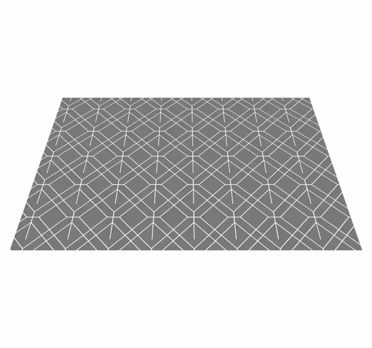 Moderne placemat stijlvolle geometrische oppervlakte - TenStickers