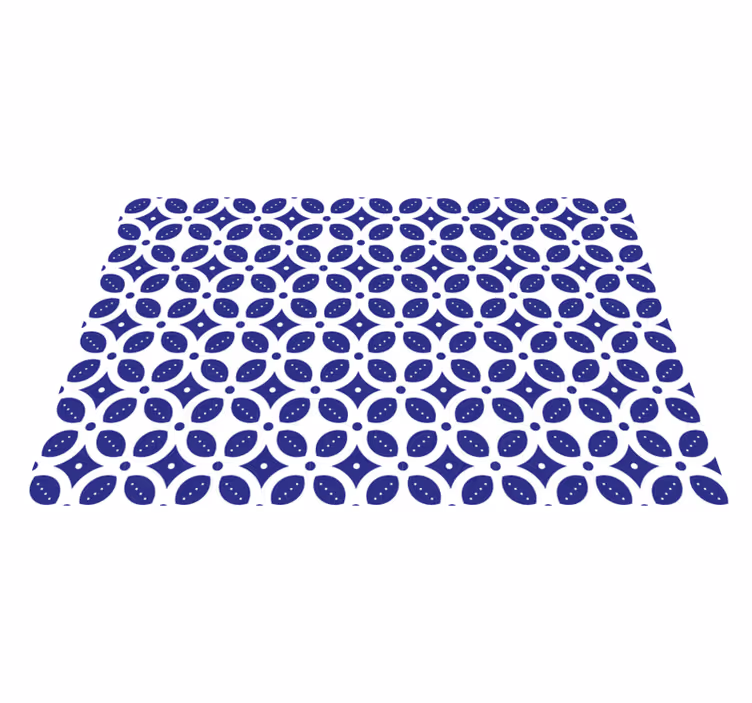 Placemat met geometrisch patroon overlay - TenStickers