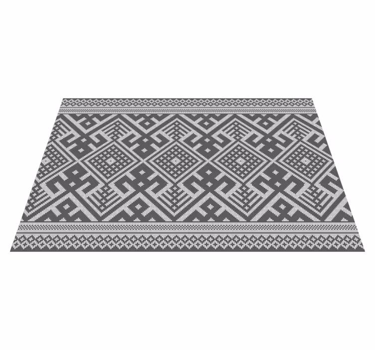 Placemat geometrisch patroon tafelsetting - TenStickers