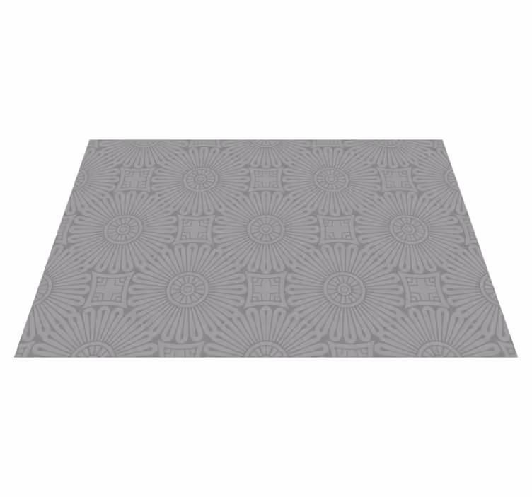 Placemat met gestructureerde grijze afwerking - TenStickers