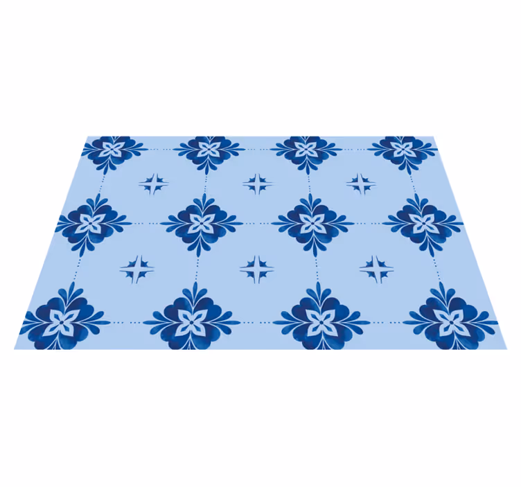 Placemat bloeiende print tafelkleed - TenStickers