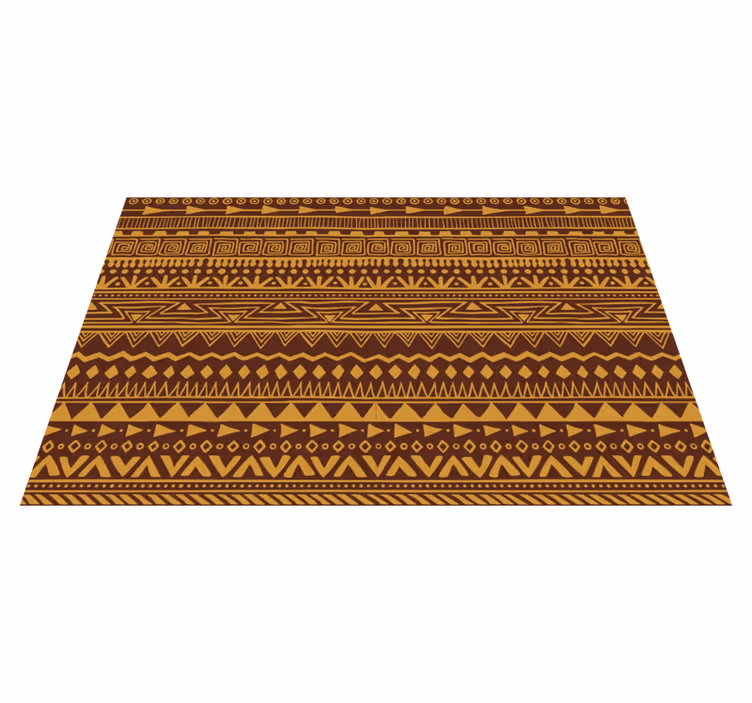 Placemat geometrisch tribaal patroon - TenStickers