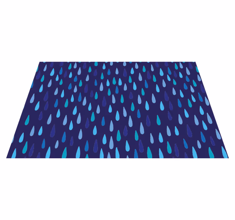 Placemat regendruppelpatroon - TenStickers