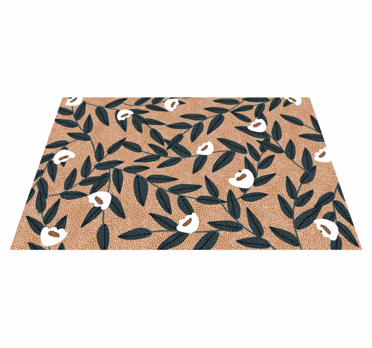 Placemat bladpatroon tafelkleed - TenStickers