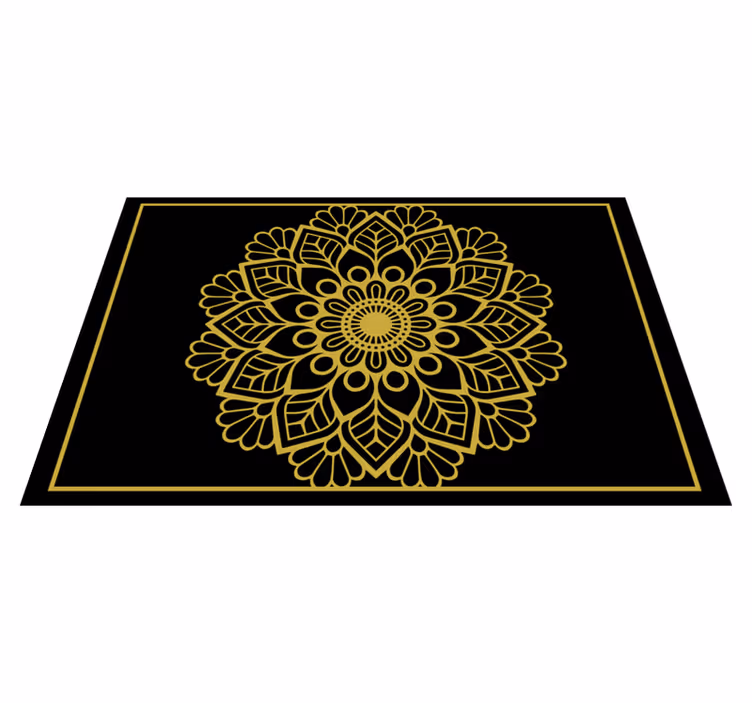 Elegante placemats met gracieuze botanische elementen - TenStickers