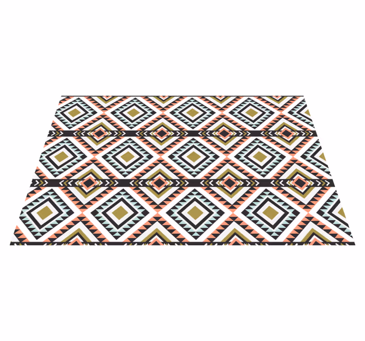 Originele placemat met geometrisch patroon - TenStickers