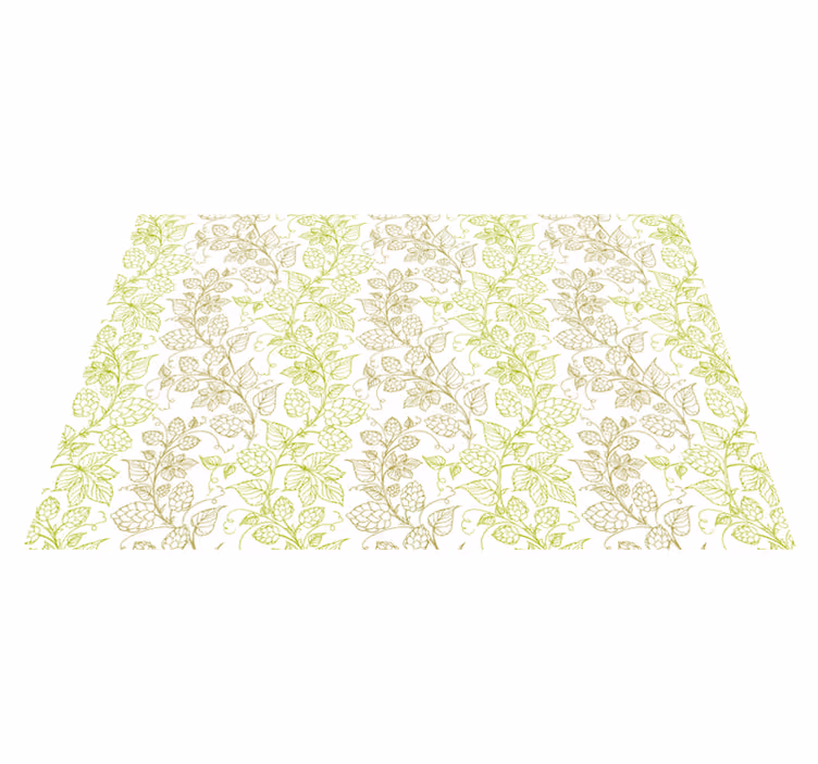 Placemat botanisch blad motief - TenStickers