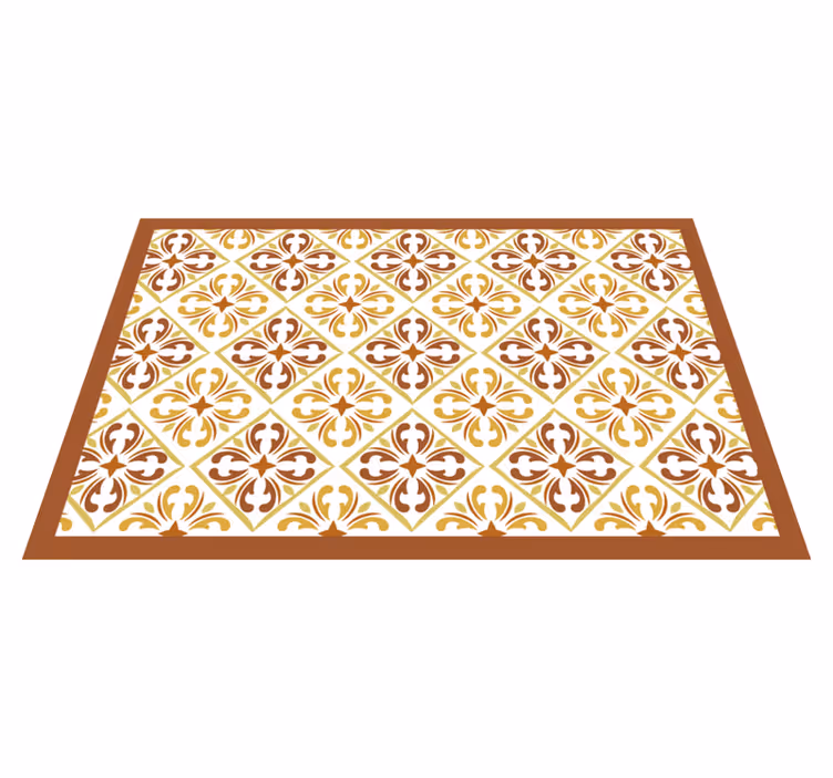 Placemat elegant geometrisch patroon - TenStickers