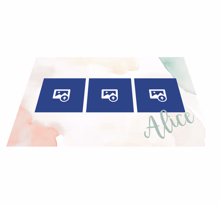 Originele placemat fotoherinneringen display - TenStickers