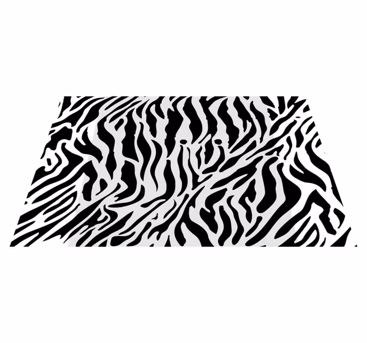Placemat met zebra print oppervlak - TenStickers