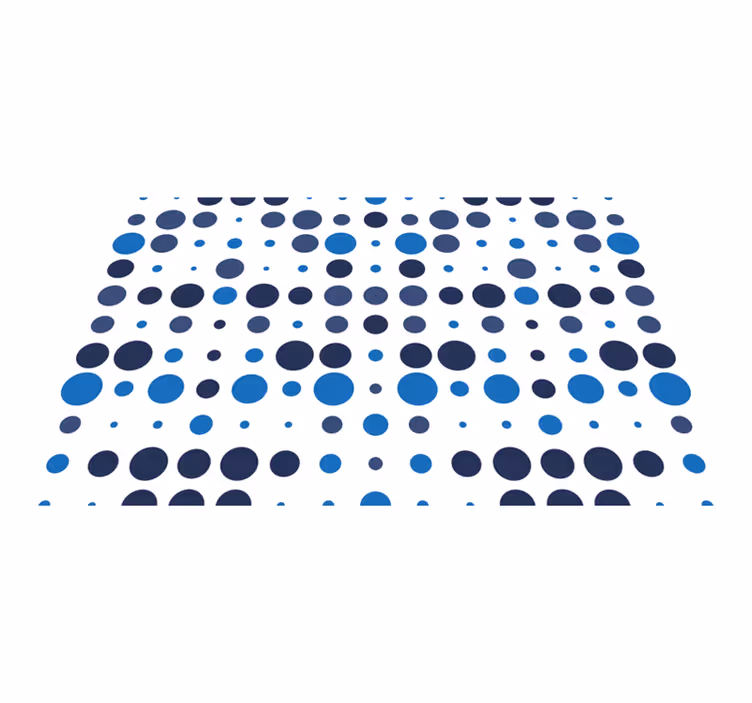 Placemat met cirkelpatroon oppervlak - TenStickers