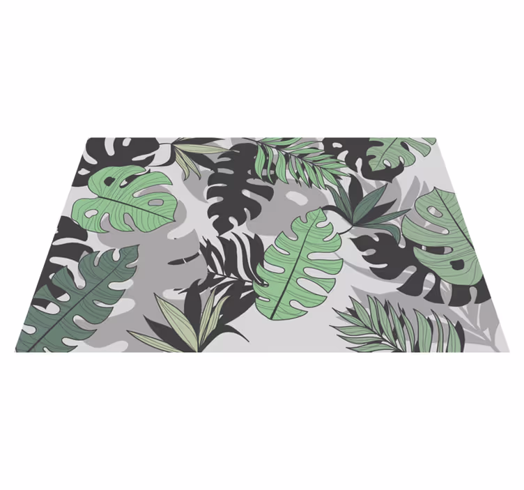 Placemat tropisch blad motief - TenStickers