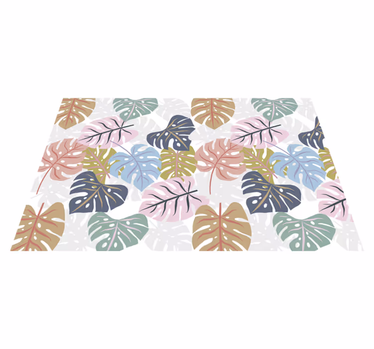 Originele placemat met tropische bladerenprint - TenStickers