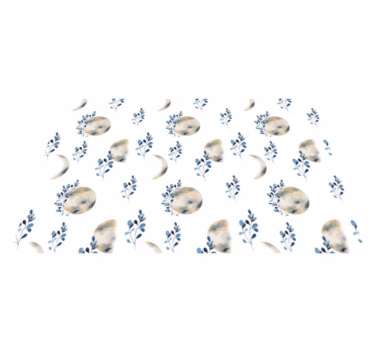 Originele placemat hemelse maanspatronen - TenStickers