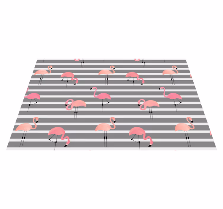 Originele placemat met flamingo patroon - TenStickers