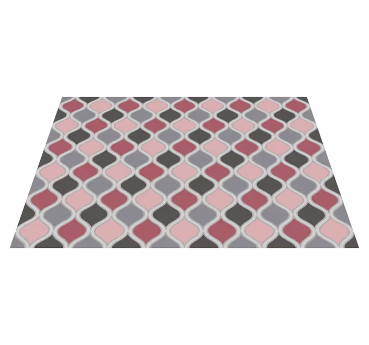 Placemat kleurrijke patroonstructuur - TenStickers