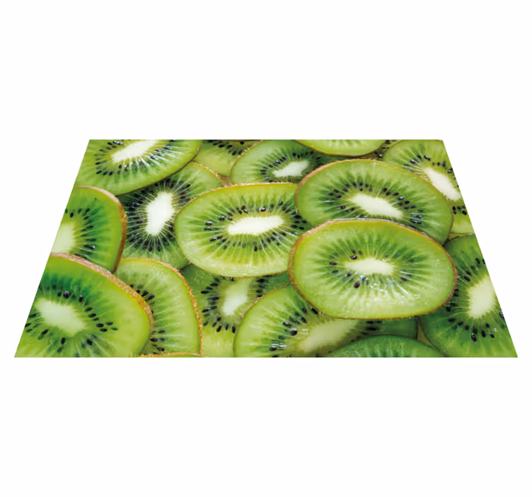 Placemat verse kiwi plakjes - TenStickers