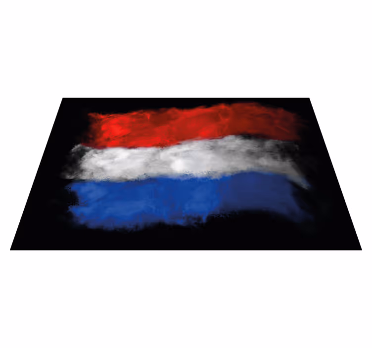 Originele placemat nederland vlag patroon - TenStickers