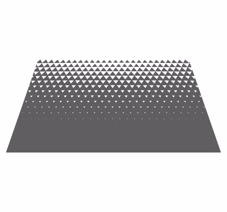 Placemat driehoek patroon overlay - TenStickers