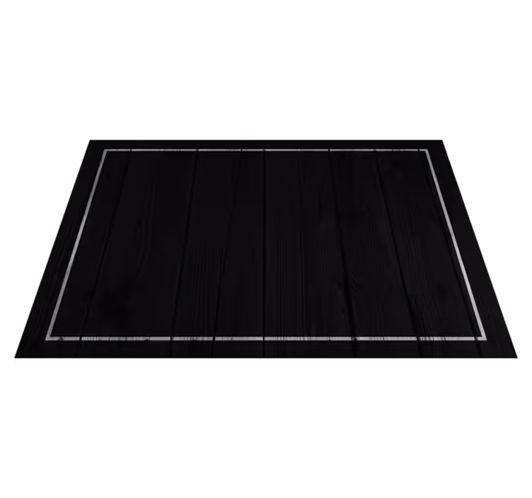 Placemat elegante zwarte oppervlakte - TenStickers
