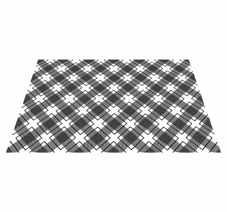 Placemat geometrische textuur oppervlak - TenStickers