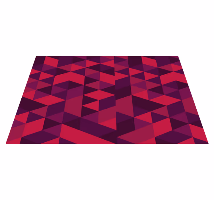 Originele placemat rode kom met eetstokjes - TenStickers